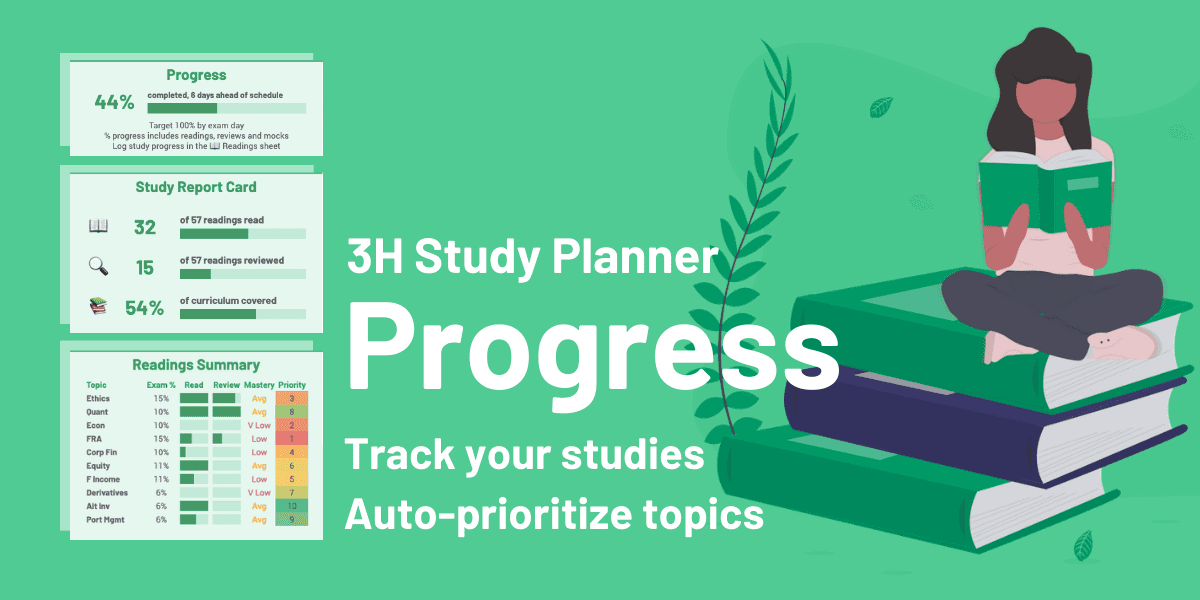 Customize Your Free CFA Study Planner [Updated For 2024] 300Hours