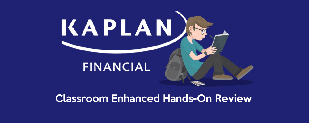 our hands on review of the kaplan financial cfa classroom enhanced training programme title orig