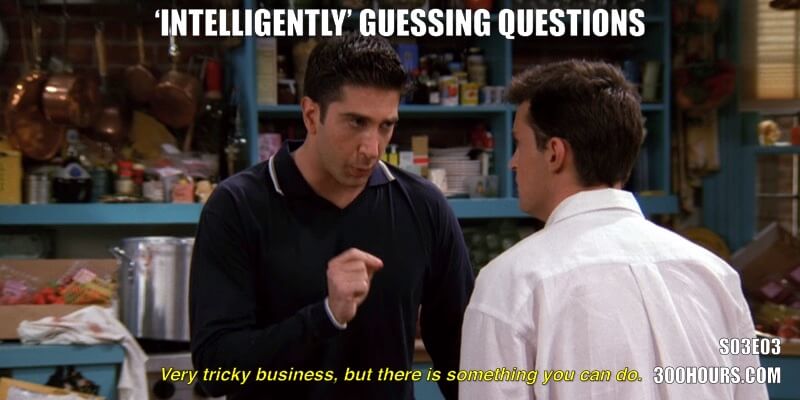 CFA Friends Meme: Guessing Answers to Exam Questions