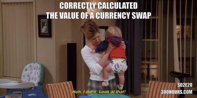 CFA Friends Memes: Valuing currency swaps