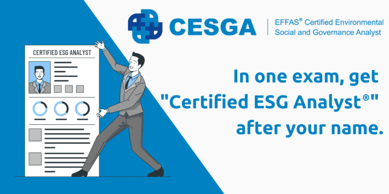 Be A Certified ESG Analyst