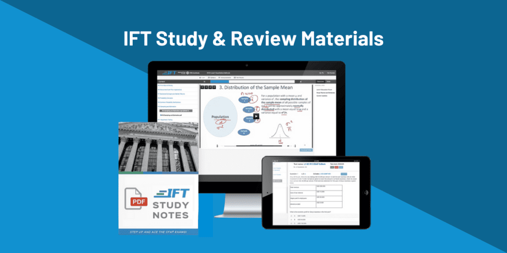 IFT CFA Study and Review Materials