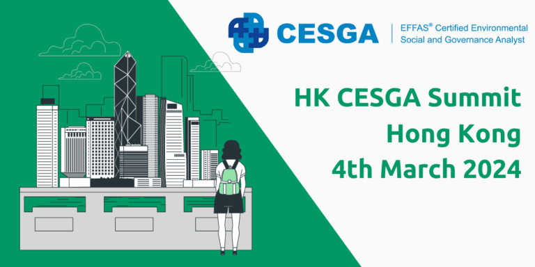 Hong Kong ESG Summit coming up! 
