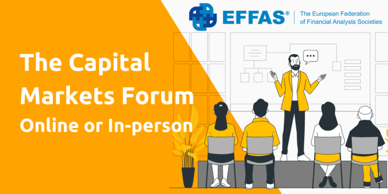 The Capital Markets Forum, Online or in-person, 6th June in Frankfurt