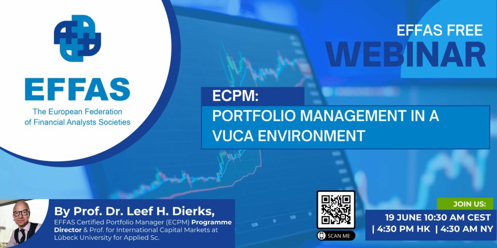 Free Webinar - Portfolio Management in a VUCA Environment – Live with Prof. Dr. Leef H. Dierks