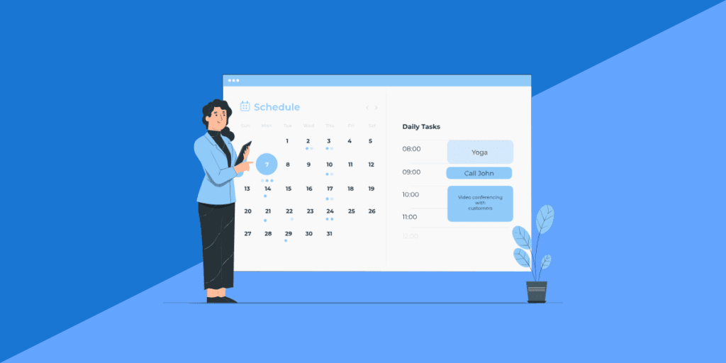 task to do plan schedule calendar