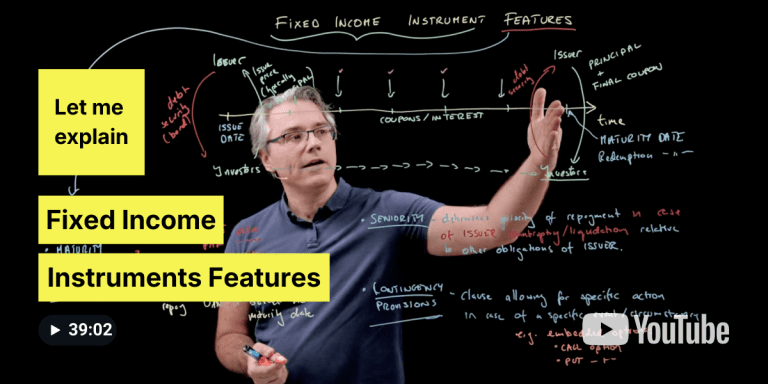 Fixed Income Instrument Features for the 2026 CFA L1 Exam